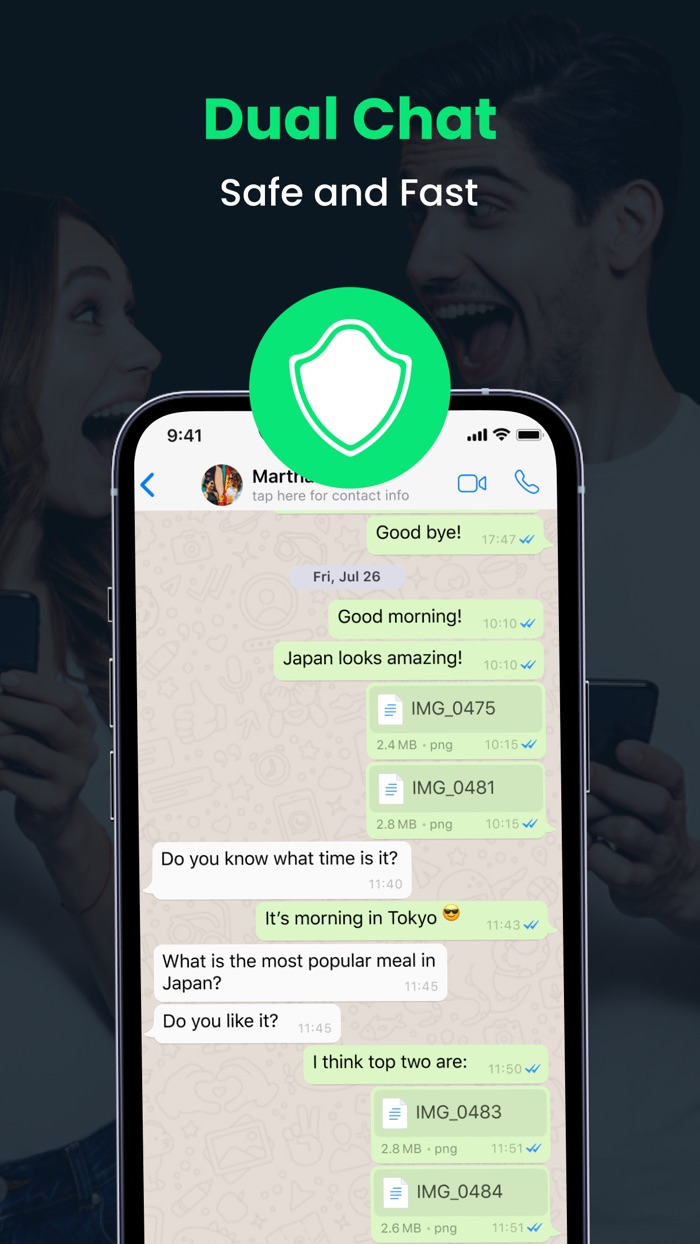 Wa Dual Web Chat for WhatsApp