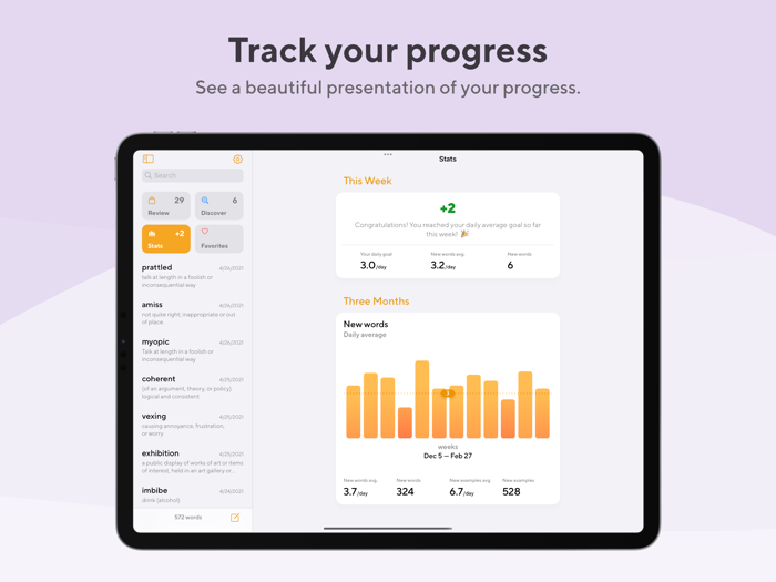 Obstino Modern Flashcards App
