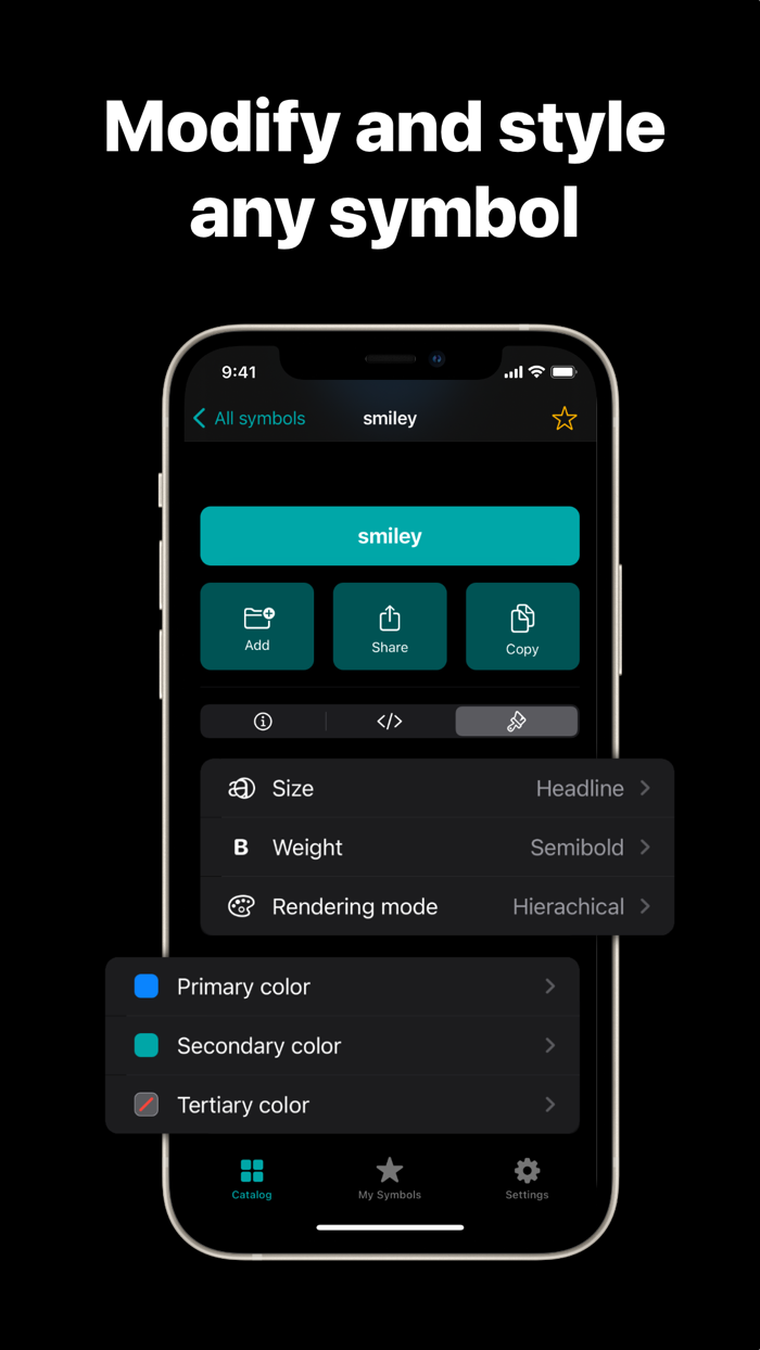 All The Symbols SF Symbols