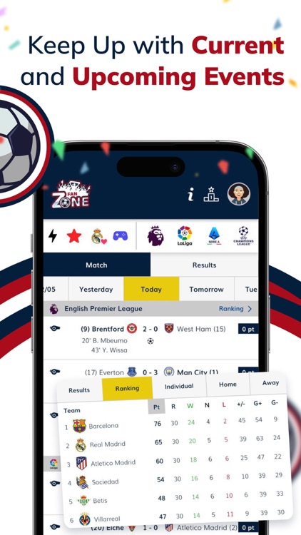 FanZone App for Football Fans