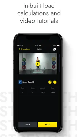 Game screenshot Strength System Coach apk