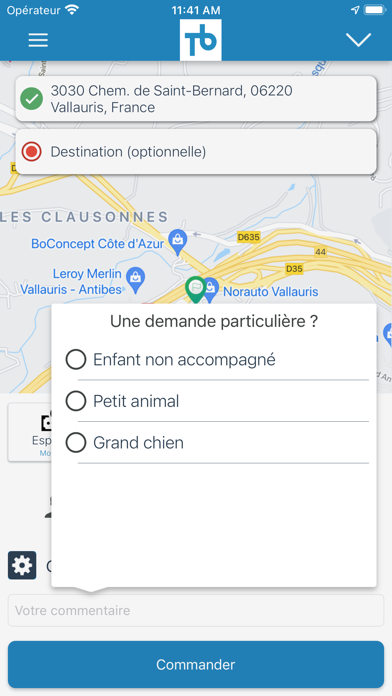 Taxis Bleus screenshot 3