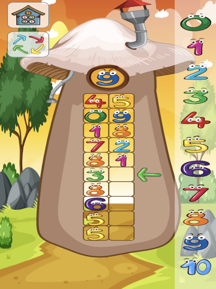 Number Houses learn numbers