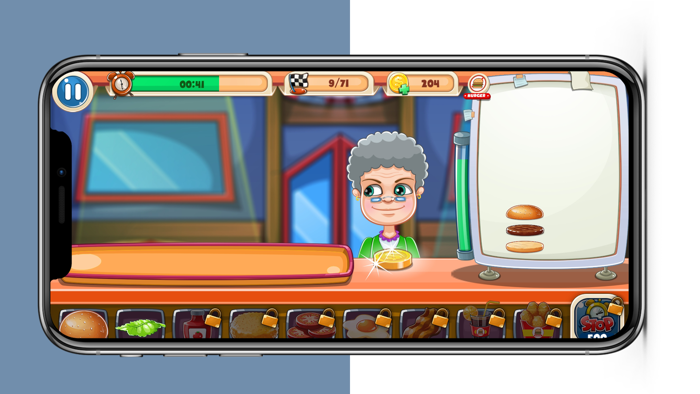 Burger World Restaurant Game