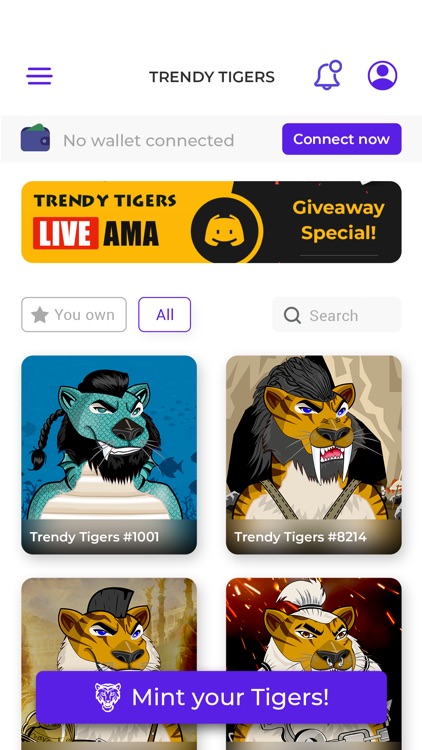 Trendy Tigers