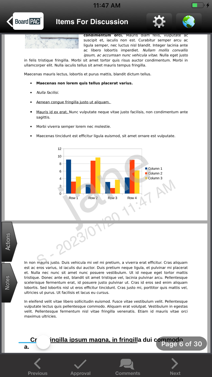 OLA Board for iPhone
