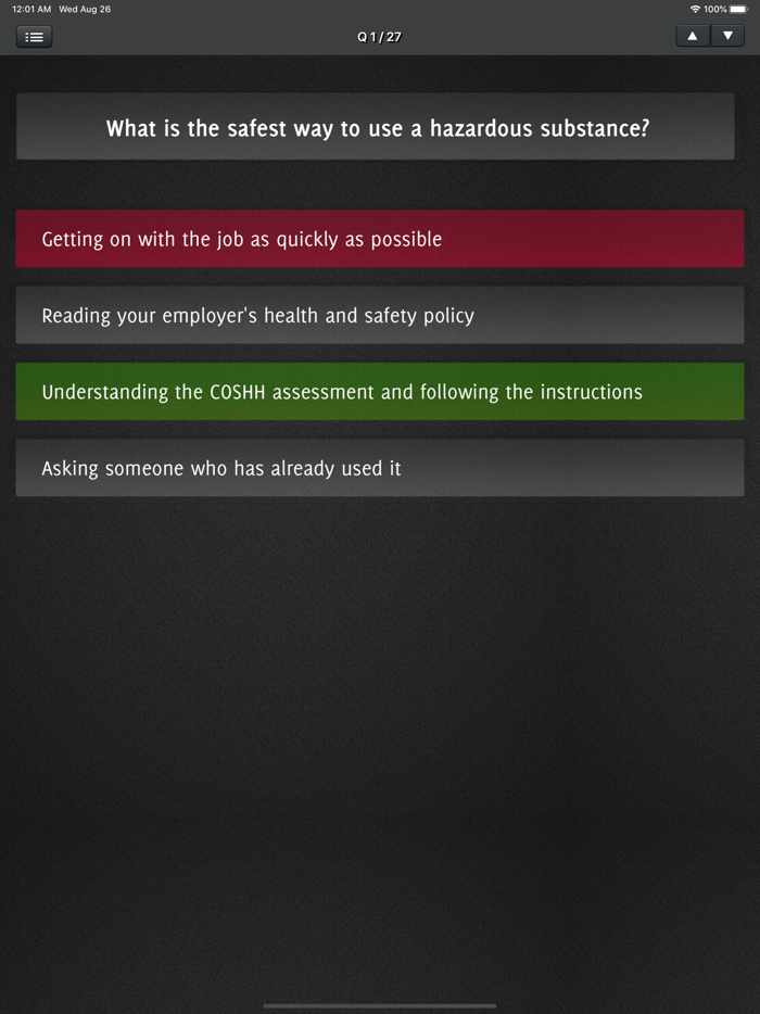 ECS Card Practice Exam JIB