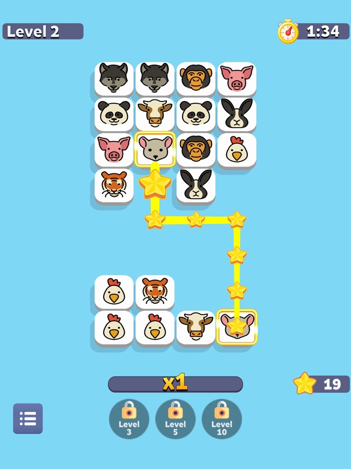 Zen Connect Three Line Match