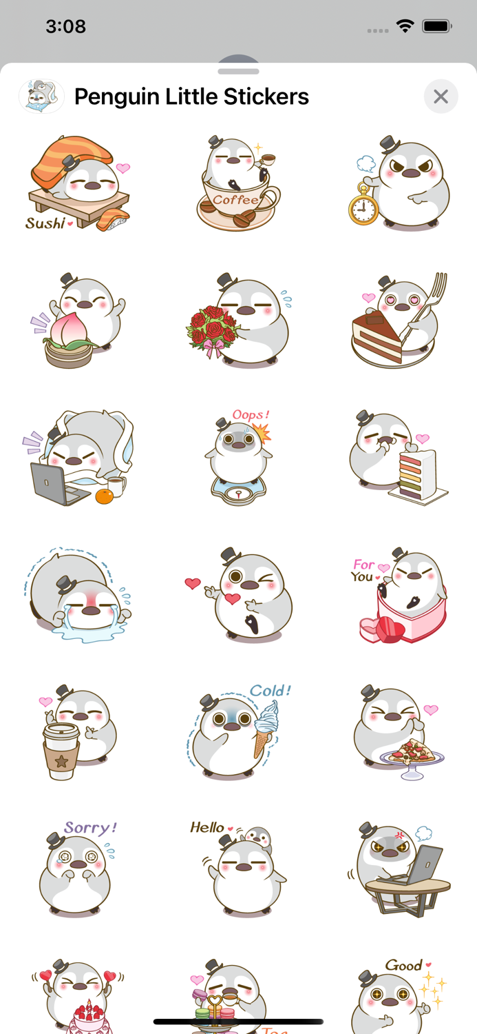 Penguin Little Stickers