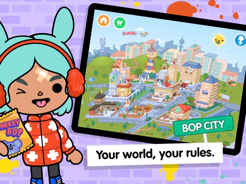 Toca Boca - How do you spend your Sundays? 🤔 🙂 playing Toca Life: World  🙃 playing Toca Life: World upside down