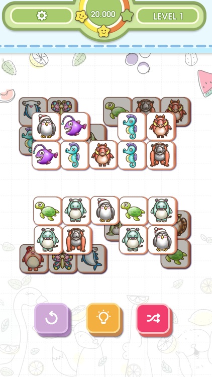 3 Tile : Animal Matching screenshot-6