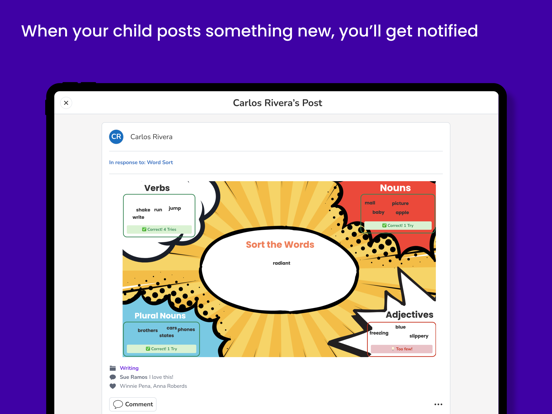 Seesaw Parent and Family screenshot 3