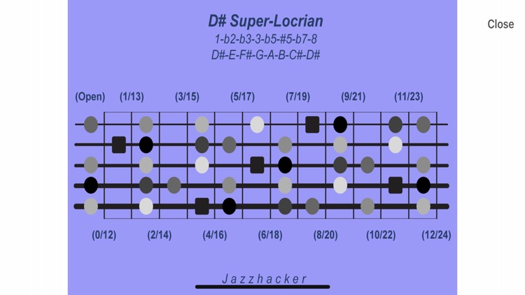 Jazzhacker Scales for 5x Bass screenshot-7