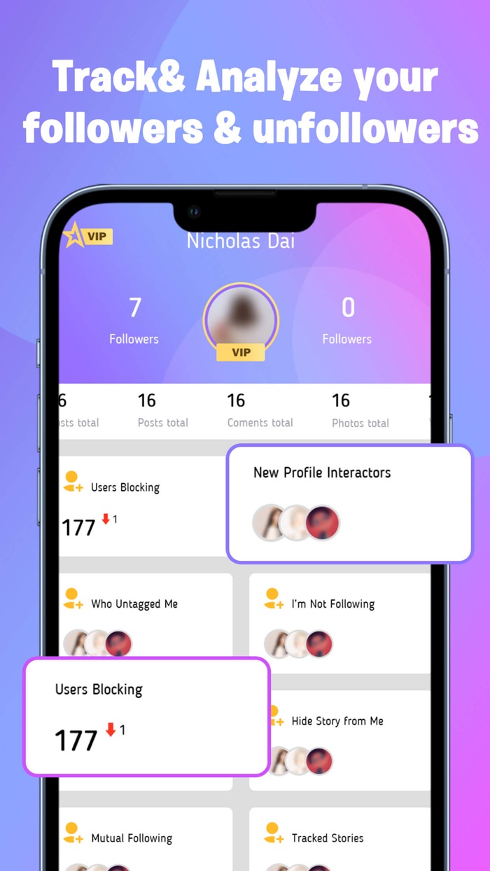 IG Followers -UnFollow Tracker