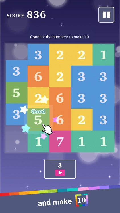 Merge The Numbers：Brain Puzzle screenshot-1