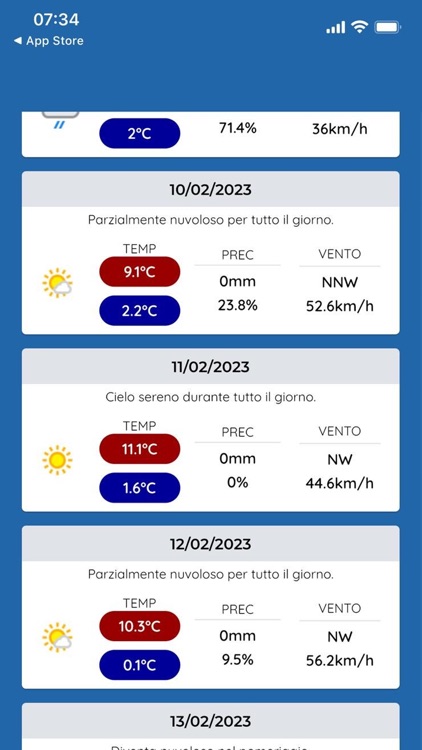 Matera Meteo