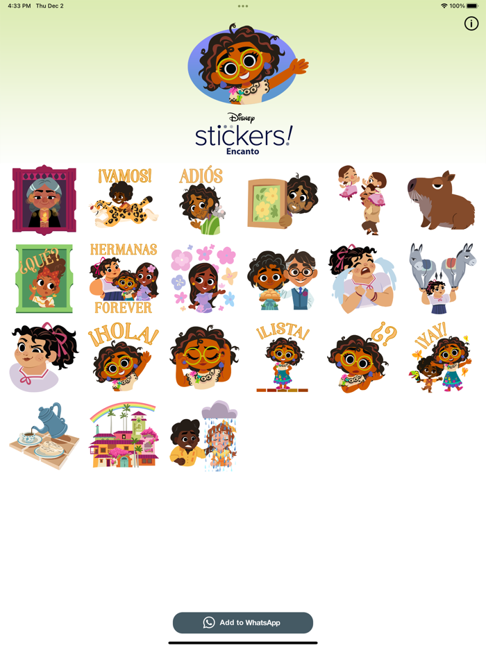 Disney Stickers Encanto