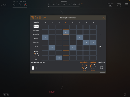 MelodyBud Generative Sequencer screenshot 3