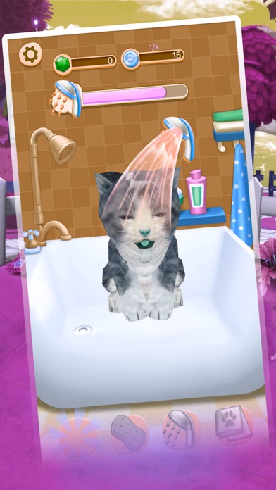 Screenshot #2 pour 汤姆的电子猫-虚拟宠物陪伴治愈 单机休闲游戏