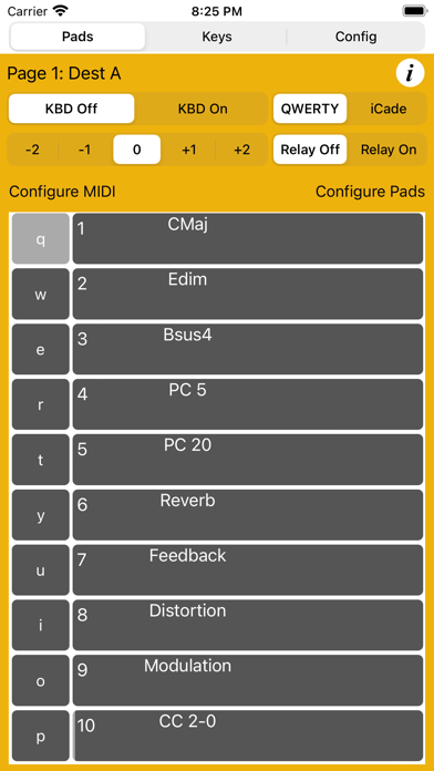 Sidecar MIDI Controller Screenshots