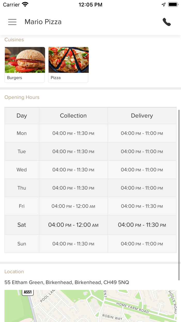 Mario Pizza Birkenhead