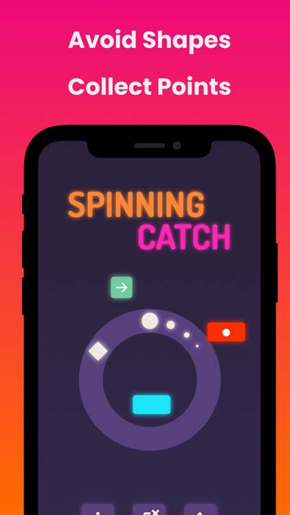 Spinning Catch | color, shapes