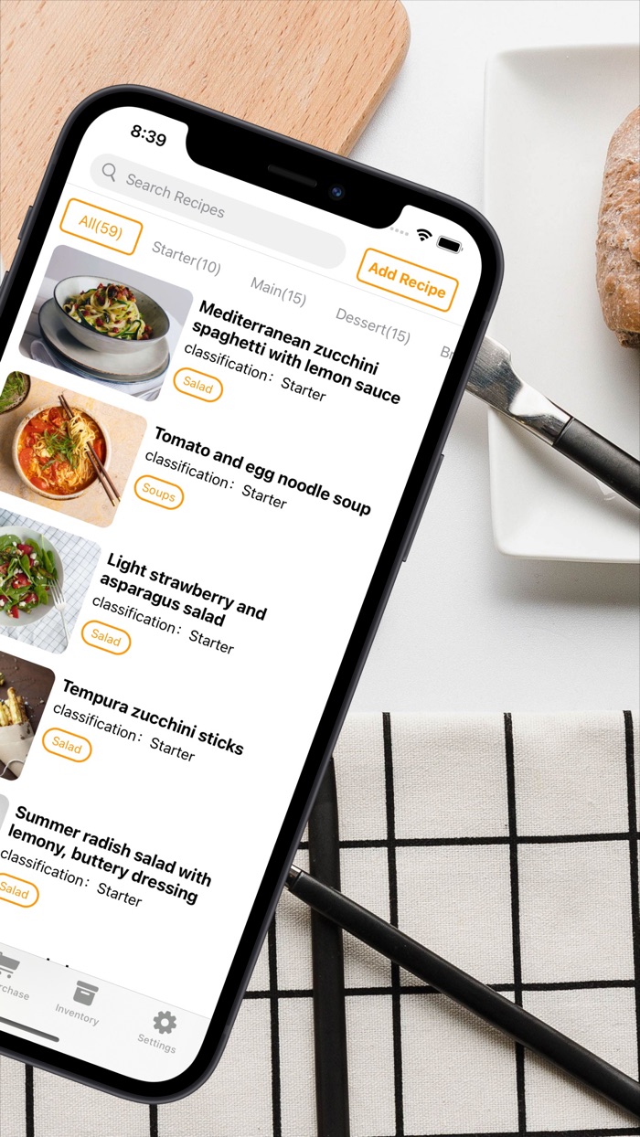 Cooking plan - tasty recipes