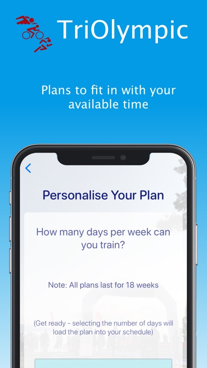TriOlympic: triathlon training screenshot-3