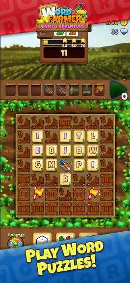 Game screenshot Word Farmer: Jenny's Adventure apk