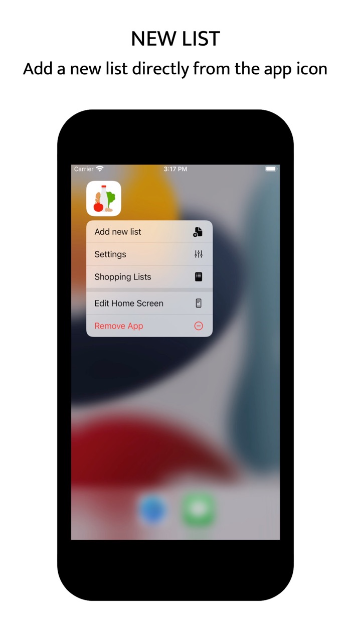 QuickList simple Shopping List