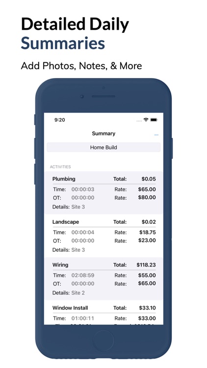 Timesheet - Clock In and Out screenshot-4