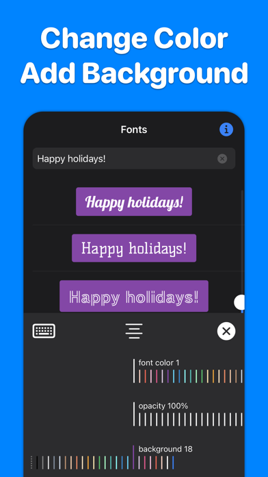 Fonts for Stories & Chats screenshot 2