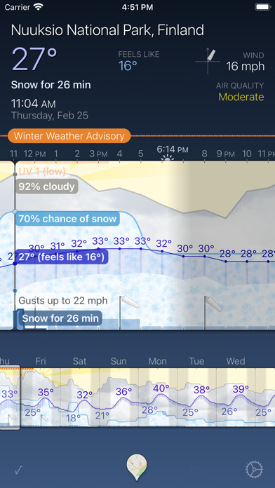 Weather Strip Screenshot