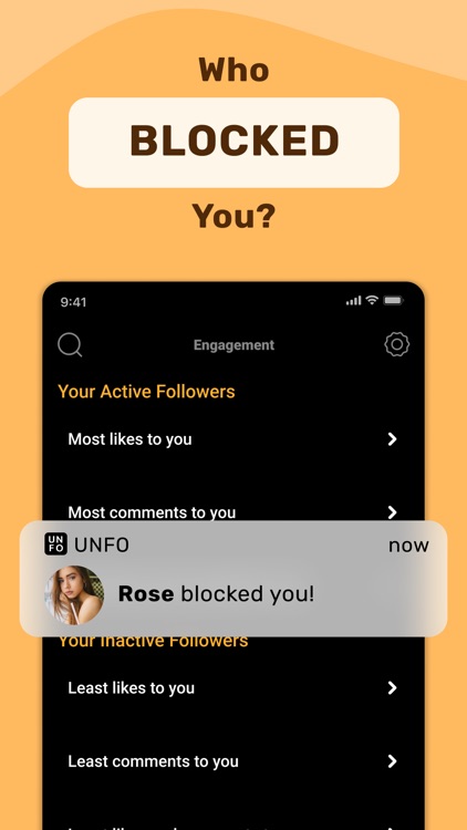 UNFO: Reports for Instagram