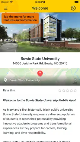 Game screenshot Bowie State University apk