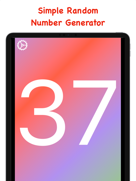 Random Number Generator . screenshot 2