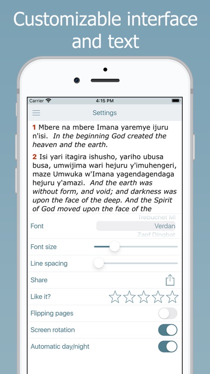 Kinyarwanda Bible. Biblia Yera screenshot-3