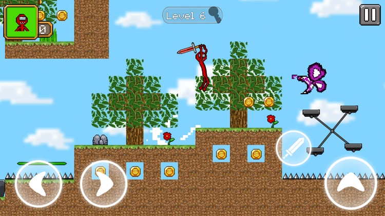 RedStickman Multicraft Parkour screenshot-3