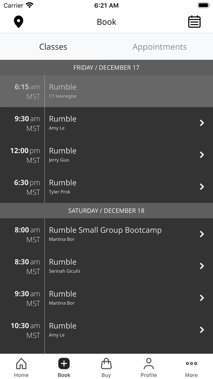 Rumble Boxing Inc.