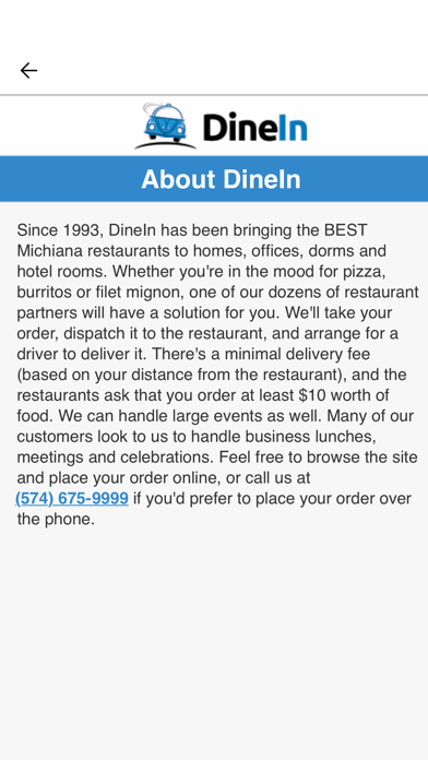 DineIn. screenshot 3