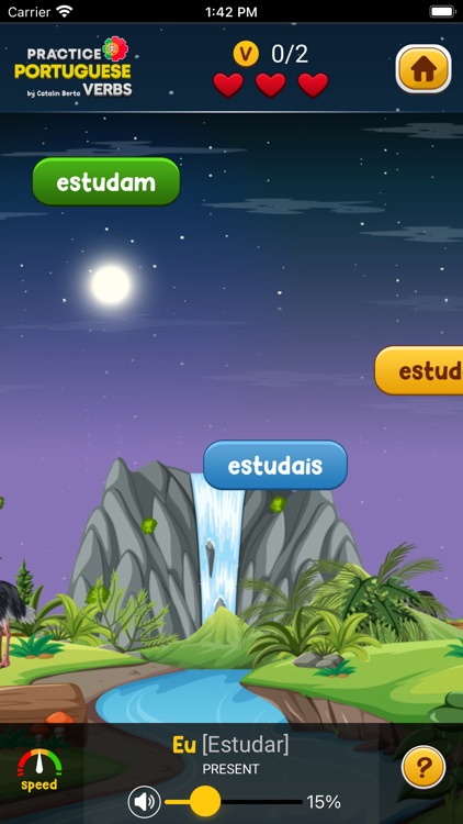 Learn Portuguese Verbs Game+ screenshot-6