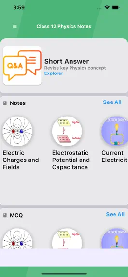 Game screenshot Class 12 Physics Notes mod apk