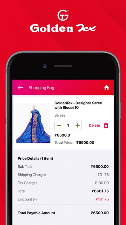 GoldenTex Online Shopping App screenshot-3