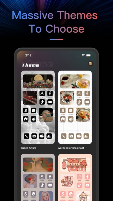 Widget- Thème, icône, widget Widget- Thème, icône, widget