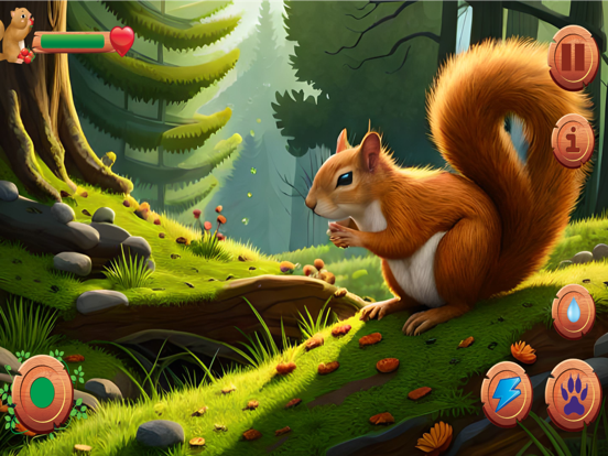 Flying Squirrel Animal Game 3D screenshot 4