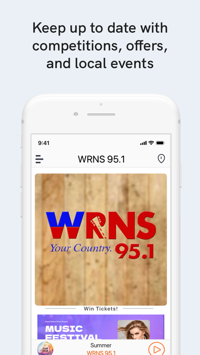 WRNS 95.1 screenshot 3