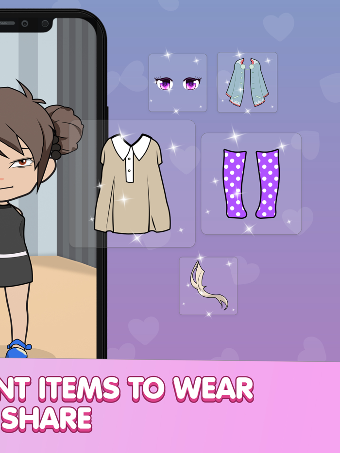 Chibi Doll Avatar Creator Pro