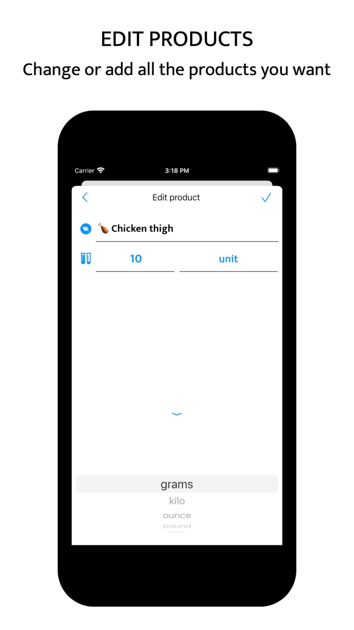 QuickList simple Shopping List