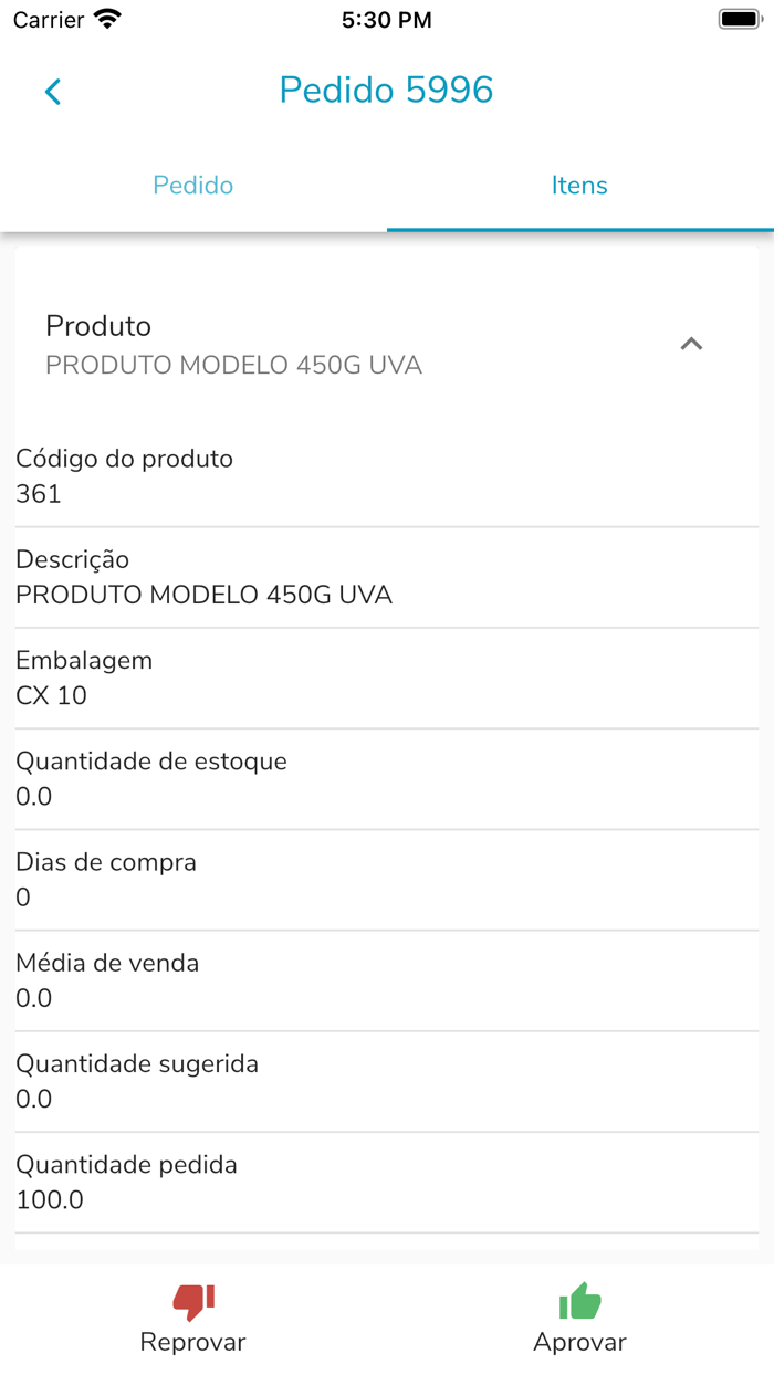 Meu Aprovador de Compras