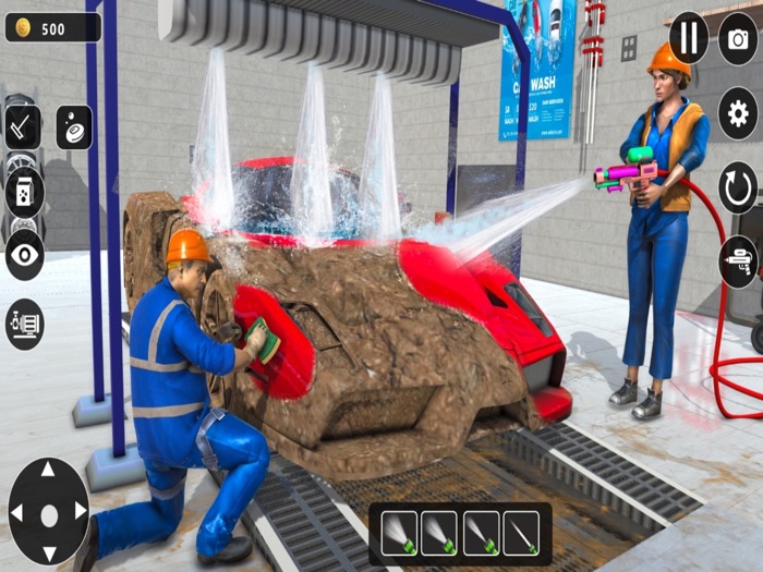 Car Wash Power Wash Simulator